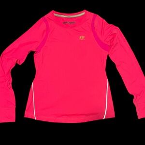 Abercrombie & Fitch Kids Vibrant Pink Long Sleeve Tee